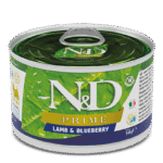 N&D Pumpkin Dog - Lamb, Pumpkin & Blueberry Puppy Mini wet food 140 g