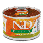 N&D Pumpkin Dog - Duck & Pumpkin Adult Mini wet food 140 g
