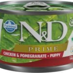 N&D Prime Dog Chicken & Pomegranate Puppy Mini wet food 140 g