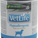 Vet Life Dog - Hypoallergenic Fish and Potato Wet Food Canine 300 g